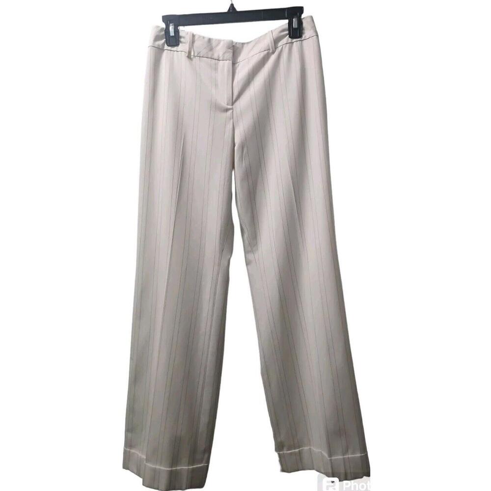 Ann Taylor Loft Petites 6P‎ Pants Pin Strips